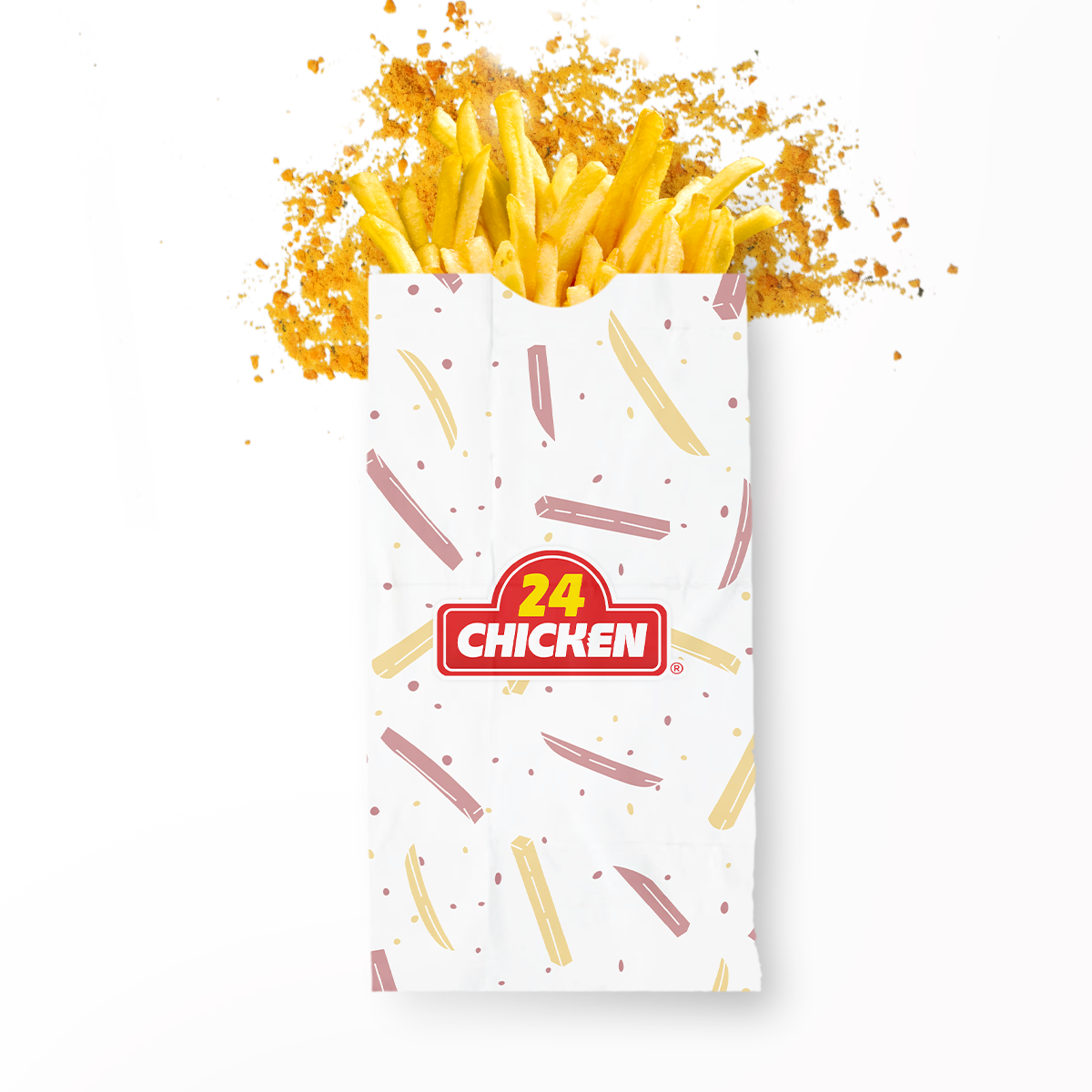 SPRINKLING FRIES ( FLAVORED CAJUN FRIES )